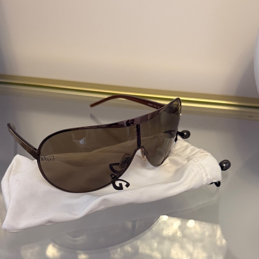 D&G Dark Brown Sunglasses